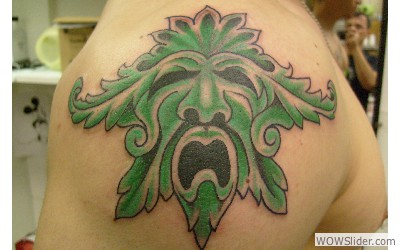 leaf green man
